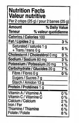 Nutrition Facts